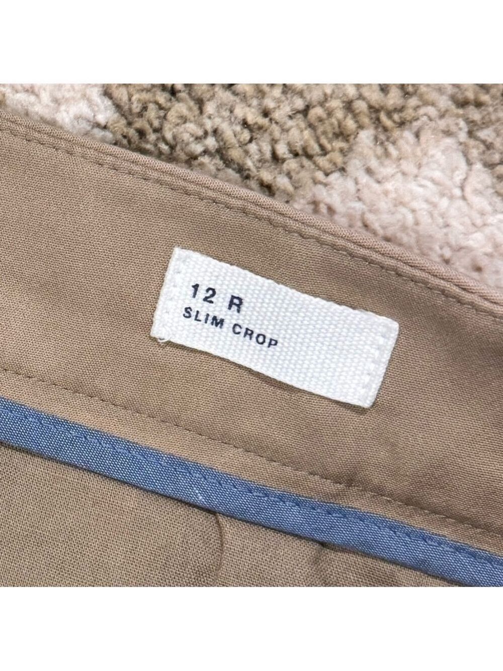 Gap Women's Tan Slim Cropped Pants Size 12 Regular - Picture 9 of 10